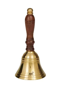 Flash Sale 👍 Coastal Brass Decorative Bell by Monroe Lane 😉 -Monroe Lane Sales Belk 4280