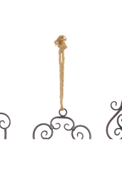 Promo 👍 Industrial Metal Wall Decor - Set of 3 by Monroe Lane 🧨 -Monroe Lane Sales Belk 4299