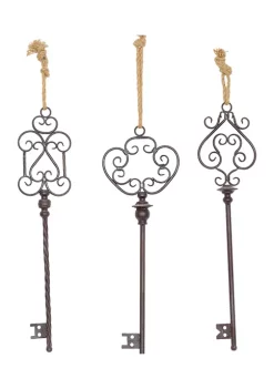 Promo 👍 Industrial Metal Wall Decor - Set of 3 by Monroe Lane 🧨 -Monroe Lane Sales Belk 4301