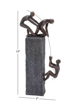 Deals 💯 Industrial Polystone Sculpture by Monroe Lane 🌟 -Monroe Lane Sales Belk 4332