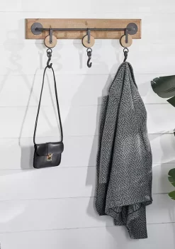 Best deal ❤️ Industrial Wood Wall Hook by Monroe Lane 😍 -Monroe Lane Sales Belk 4363