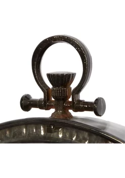 Best reviews of 😉 Farmhouse Metal Wall Clock by Monroe Lane ❤️ -Monroe Lane Sales Belk 4370