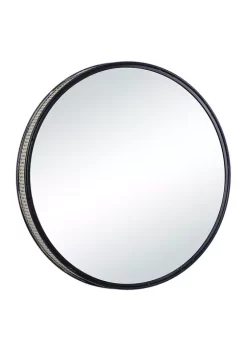 Best reviews of ✨ Modern Metal Wall Mirror by Monroe Lane 🎉 -Monroe Lane Sales Belk 4391