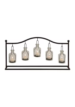 Deals 😉 Eclectic Metal Candle Lantern by Monroe Lane 🔔