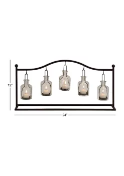 Deals 😉 Eclectic Metal Candle Lantern by Monroe Lane 🔔 -Monroe Lane Sales Belk 4409