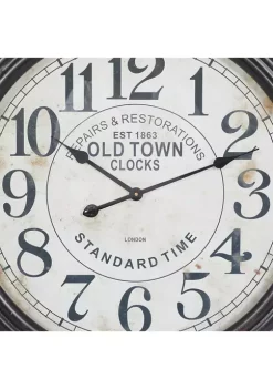 Top 10 🧨 Vintage Wood Wall Clock by Monroe Lane 👏 -Monroe Lane Sales Belk 4414