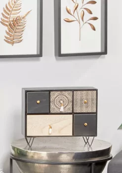 Cheapest 😉 Eclectic Wood Jewelry Box by Monroe Lane 🥰 -Monroe Lane Sales Belk 4419