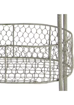 Flash Sale 🎉 Farmhouse Metal Storage Cart by Monroe Lane 🎉 -Monroe Lane Sales Belk 4433