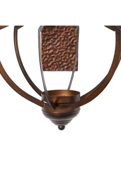 Coupon ⌛ Rustic Metal Wall Sconce by Monroe Lane ✔️ -Monroe Lane Sales Belk 4469