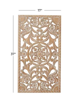New ❤️ Bohemian Wood Wall Decor by Monroe Lane 😉 -Monroe Lane Sales Belk 447