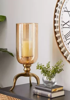 Coupon 🛒 Traditional Aluminum Hurricane Lamp by Monroe Lane ❤️ -Monroe Lane Sales Belk 4483