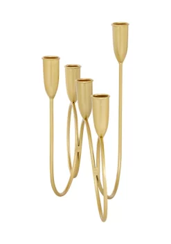 Best reviews of 🔥 Contemporary Metal Candelabra by Monroe Lane 👏 -Monroe Lane Sales Belk 4516