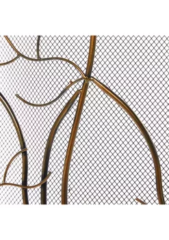 Coupon 🔔 Eclectic Metal Fireplace Screen by Monroe Lane 🔔 -Monroe Lane Sales Belk 4534