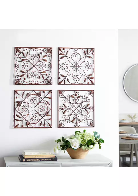 Flash Sale π Rustic Metal Wall Decor - Set of 4 by Monroe Lane π 2 Flash Sale π Rustic Metal Wall Decor - Set of 4 by Monroe Lane π - Image 2