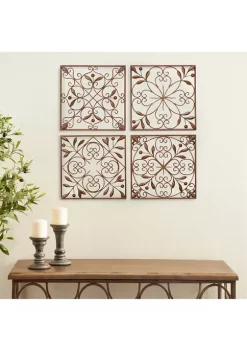 Flash Sale π Rustic Metal Wall Decor - Set of 4 by Monroe Lane π 10 Flash Sale π Rustic Metal Wall Decor - Set of 4 by Monroe Lane π -Monroe Lane Sales Belk 4562