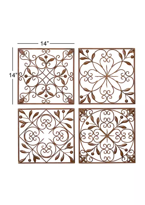 Flash Sale π Rustic Metal Wall Decor - Set of 4 by Monroe Lane π 6 Flash Sale π Rustic Metal Wall Decor - Set of 4 by Monroe Lane π - Image 6