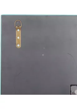 Best Sale 😍 Glam Wood Wall Clock by Monroe Lane ✔️ -Monroe Lane Sales Belk 4611