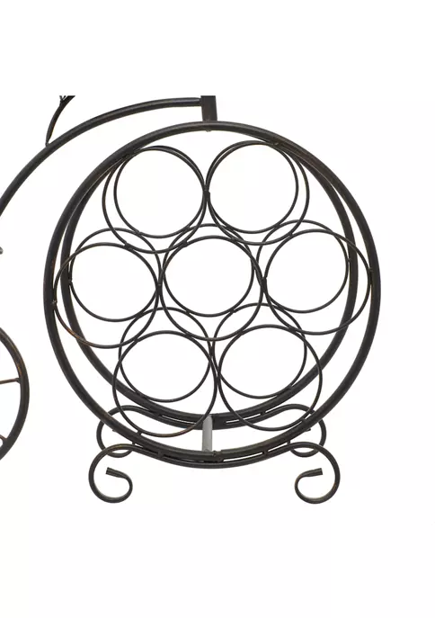 Best deal 😉 Rustic Metal Wine Rack by Monroe Lane 🤩 3 Best deal 😉 Rustic Metal Wine Rack by Monroe Lane 🤩 - Image 3