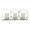 Flash Sale 🧨 Contemporary Aluminum Candelabra by Monroe Lane ⌛