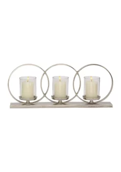 Flash Sale 𧨠Contemporary Aluminum Candelabra by Monroe Lane β