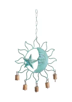 Deals ❤️ Eclectic Metal Windchime by Monroe Lane 😀