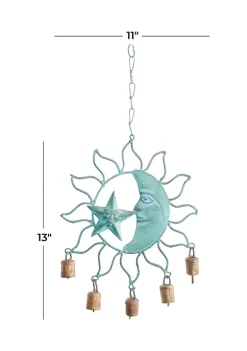 Deals ❤️ Eclectic Metal Windchime by Monroe Lane 😀 -Monroe Lane Sales Belk 4702