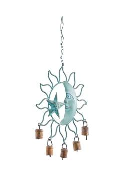 Deals ❤️ Eclectic Metal Windchime by Monroe Lane 😀 -Monroe Lane Sales Belk 4703