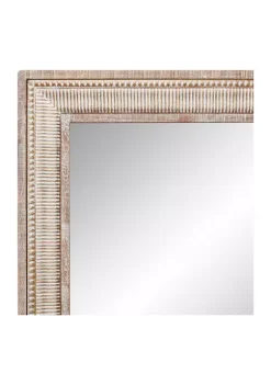 Cheap ✔️ Farmhouse Metal Wall Mirror by Monroe Lane 👏 -Monroe Lane Sales Belk 471
