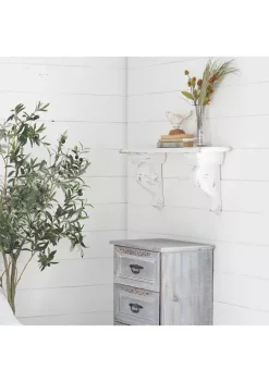 Promo ❤️ Farmhouse Wood Wall Shelf by Monroe Lane 😍 -Monroe Lane Sales Belk 4713