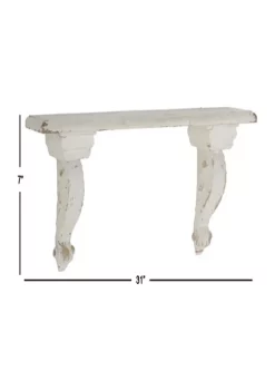 Promo ❤️ Farmhouse Wood Wall Shelf by Monroe Lane 😍 -Monroe Lane Sales Belk 4715