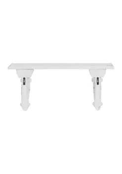 Promo ❤️ Farmhouse Wood Wall Shelf by Monroe Lane 😍 -Monroe Lane Sales Belk 4717