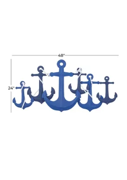 Coupon 💯 Coastal Metal Wall Decor by Monroe Lane 🎉 -Monroe Lane Sales Belk 4722