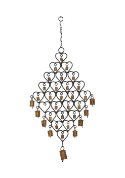Buy 👍 Eclectic Metal Windchime by Monroe Lane ✨ -Monroe Lane Sales Belk 4735