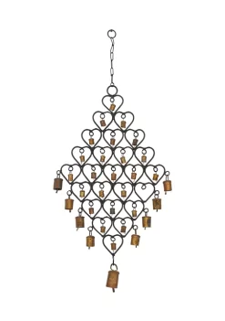 Buy 👍 Eclectic Metal Windchime by Monroe Lane ✨ -Monroe Lane Sales Belk 4736