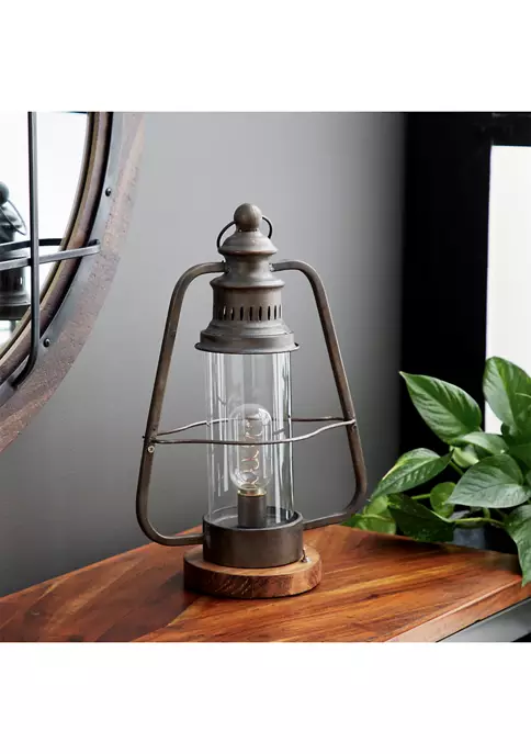 Best Pirce ✨ Industrial Metal Lantern by Monroe Lane 😉 2 Best Pirce ✨ Industrial Metal Lantern by Monroe Lane 😉 - Image 2