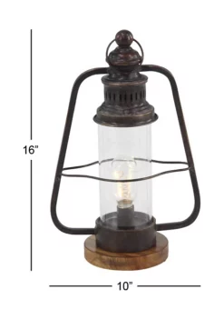 Best Pirce ✨ Industrial Metal Lantern by Monroe Lane 😉 10 Best Pirce ✨ Industrial Metal Lantern by Monroe Lane 😉 -Monroe Lane Sales Belk 4766