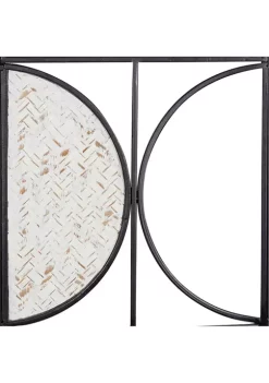 Buy 🎁 Contemporary Metal Wall Decor - Set of 2 by Monroe Lane ⌛ -Monroe Lane Sales Belk 4871