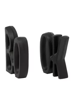 Best Pirce 🌟 Industrial Aluminum Bookends - Set of 2 by Monroe Lane 🌟 -Monroe Lane Sales Belk 4891