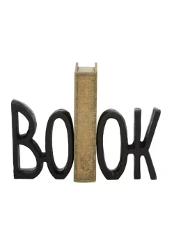 Best Pirce 🌟 Industrial Aluminum Bookends - Set of 2 by Monroe Lane 🌟 -Monroe Lane Sales Belk 4892