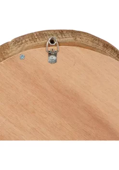 Brand new 🌟 Rustic Teak Wood Wall Mirror - Set of 4 by Monroe Lane 🔥 -Monroe Lane Sales Belk 4932