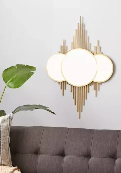 Brand new π― Contemporary Metal Wall Mirror by Monroe Lane π