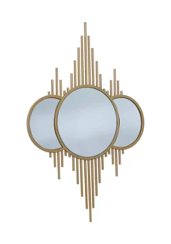 Brand new 💯 Contemporary Metal Wall Mirror by Monroe Lane 😉 -Monroe Lane Sales Belk 4944