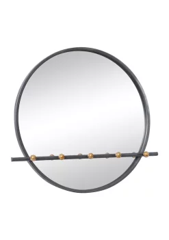 Cheapest 🧨 Industrial Wood Wall Mirror by Monroe Lane ⭐ -Monroe Lane Sales Belk 4950