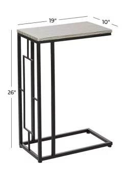 Budget 😀 Contemporary Wood Accent Table by Monroe Lane ✔️ -Monroe Lane Sales Belk 4991