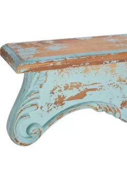 Budget 🤩 Rustic Wood Wall Shelf by Monroe Lane 💯 -Monroe Lane Sales Belk 5006