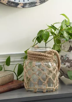 Best deal π― Coastal Glass Candle Lantern by Monroe Lane β