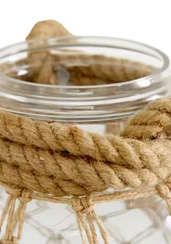 Best deal 💯 Coastal Glass Candle Lantern by Monroe Lane ⭐ -Monroe Lane Sales Belk 5012