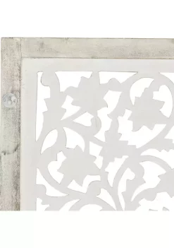 Discount 😀 Traditional Mango Wood Wall Decor by Monroe Lane 👍 -Monroe Lane Sales Belk 5072