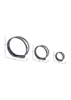 Flash Sale 🔥 Glam Ceramic Candle Holder - Set of 3 by Monroe Lane 🛒 -Monroe Lane Sales Belk 5093