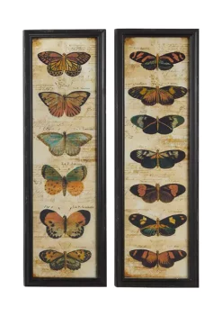 Best deal 💯 Vintage Glass Framed Wall Art - Set of 2 by Monroe Lane ✨